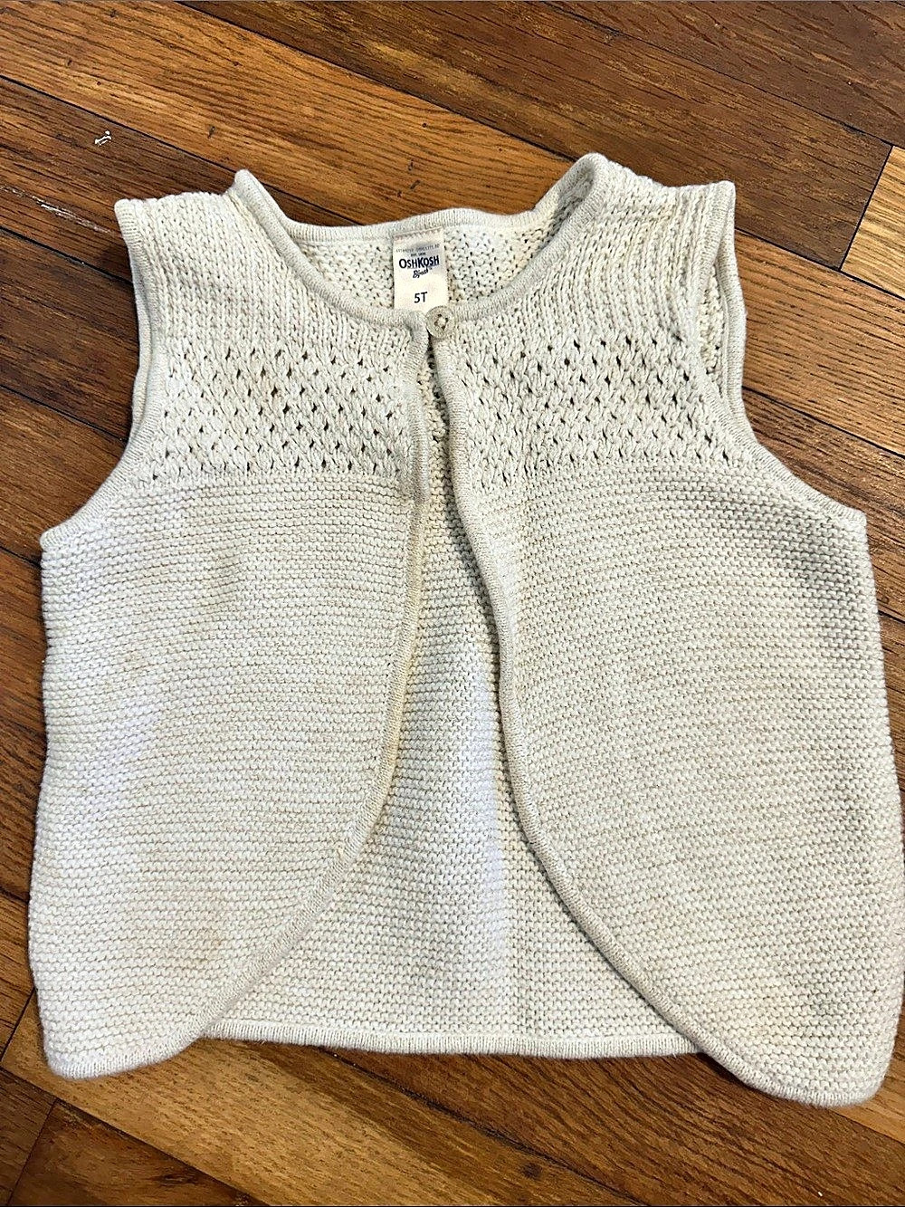 Oshkosh knot sweater vest